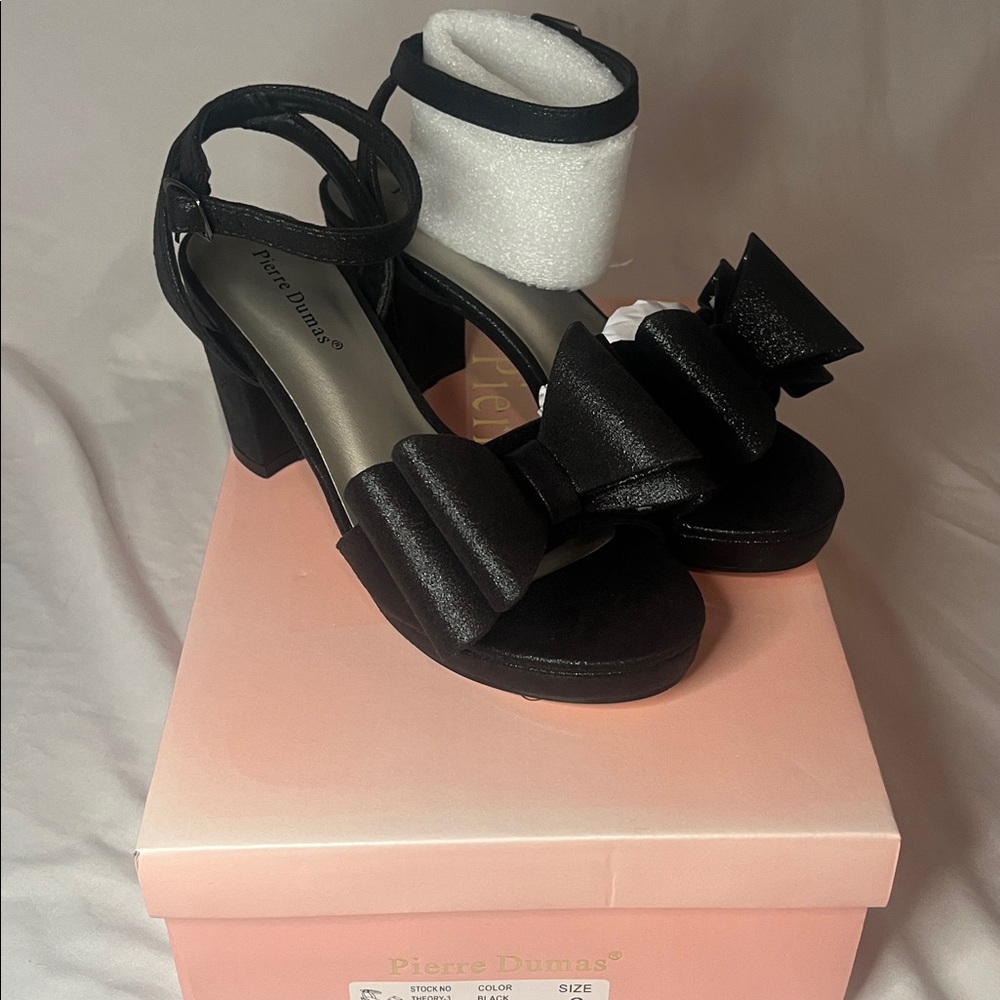 Pierre Dumas Black Heels